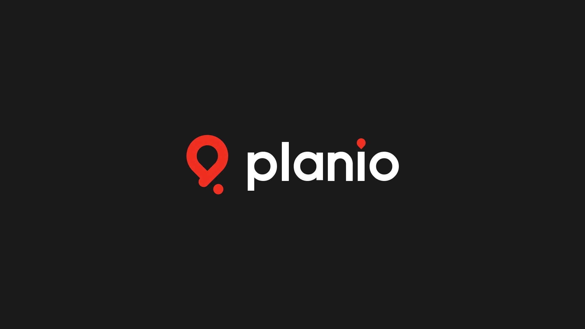 Logo on black